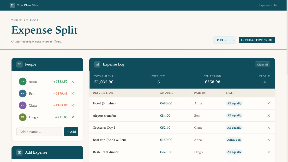 Expense Split