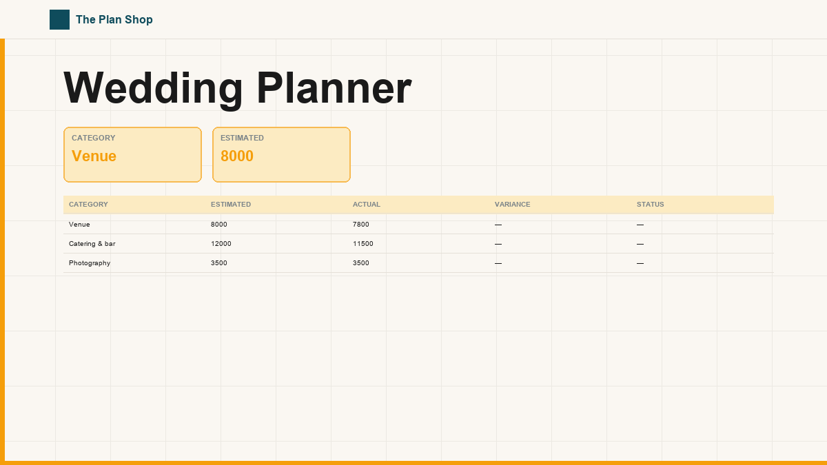 Wedding Planner